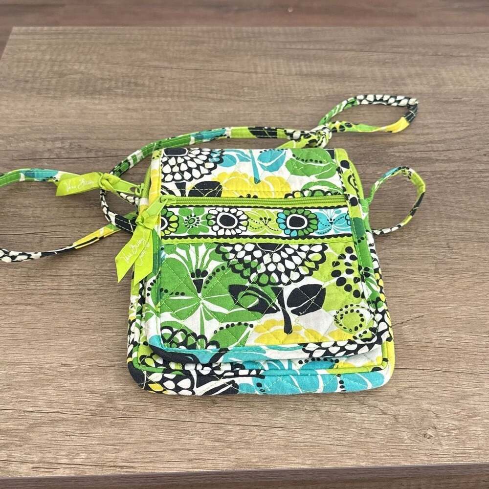 Vera Bradley Limes Up Mini Hipster Crossbody‎ Bag
